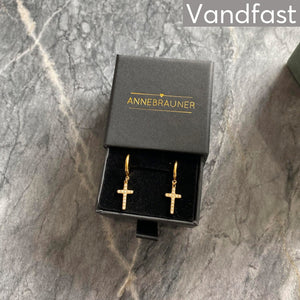 Annebrauner Cross Deluxe Earrings