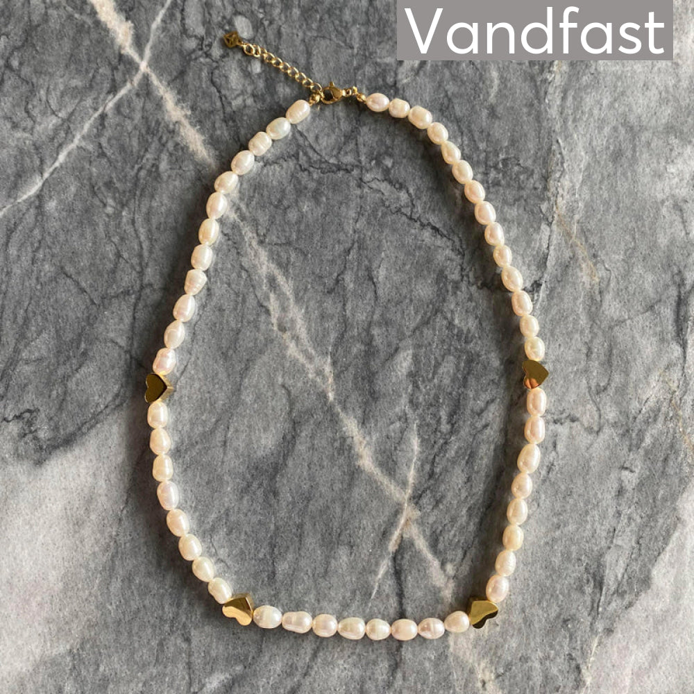 Annebrauner Pearl Love Necklace