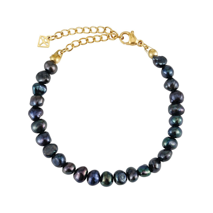 ANNEBRAUNER BLACK  Pearl Bracelet