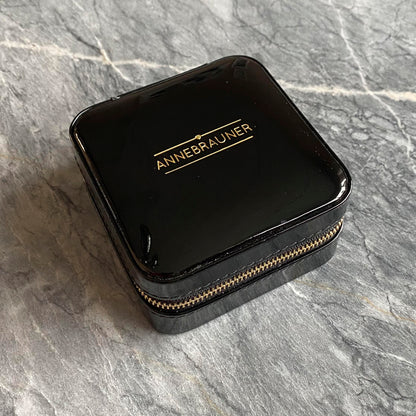 ANNEBRAUNER Jewellery Travel Box Lacquer Black/black