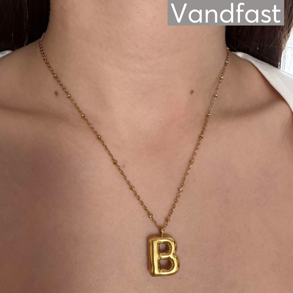 Annebrauner Balloon Letter Necklace B