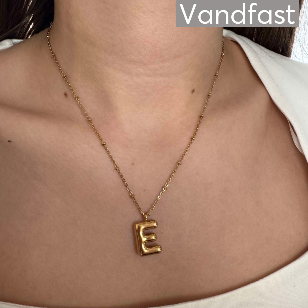 Annebrauner Balloon Letter Necklace E