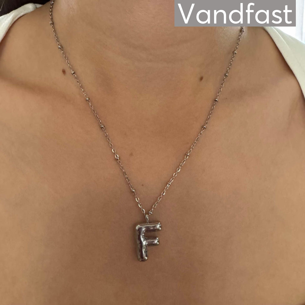 Annebrauner Balloon Letter Necklace F