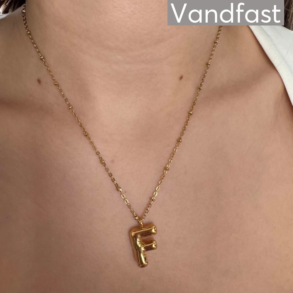 Annebrauner Balloon Letter Necklace F