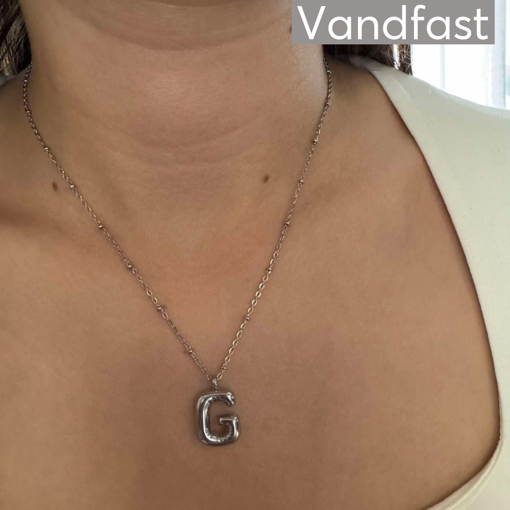 Annebrauner Balloon Letter Necklace G