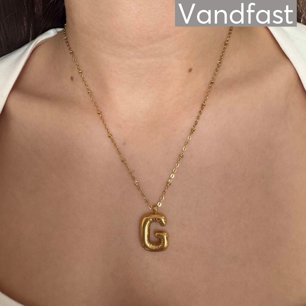 Annebrauner Balloon Letter Necklace G