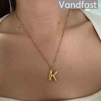 Annebrauner Balloon Letter Necklace K