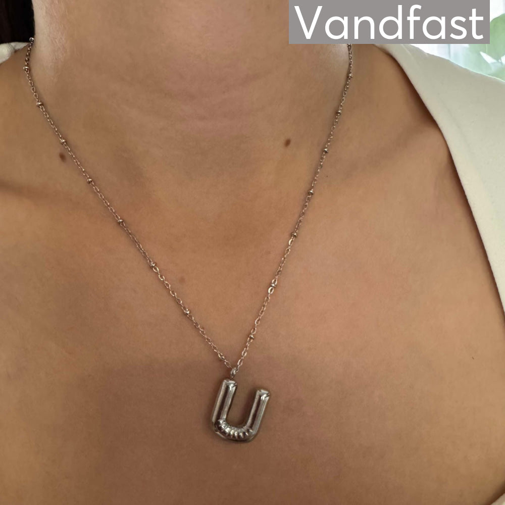 Annebrauner Balloon Letter Necklace U