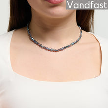 Indlæs billede til gallerivisning Annebrauner Black Multicolor Pearl Necklace