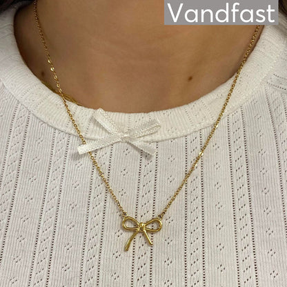 Annebrauner Butterfly Bow Necklace