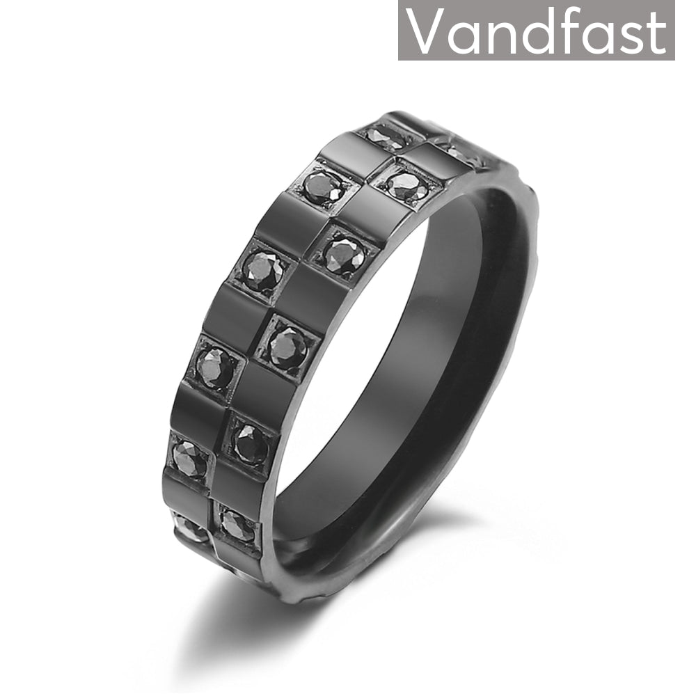 Annebrauner Chess Black 50 Ring