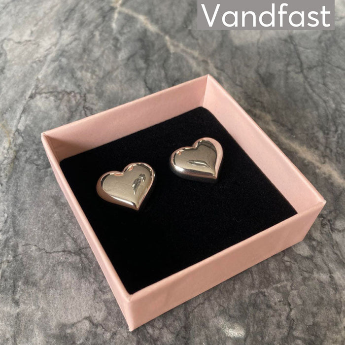 Annebrauner Chunky Palermo Heart Earrings