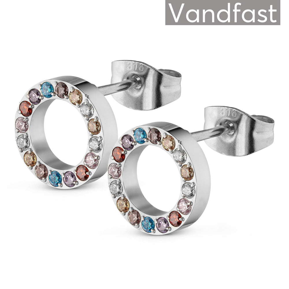 Annebrauner Circle Stones Multicolor