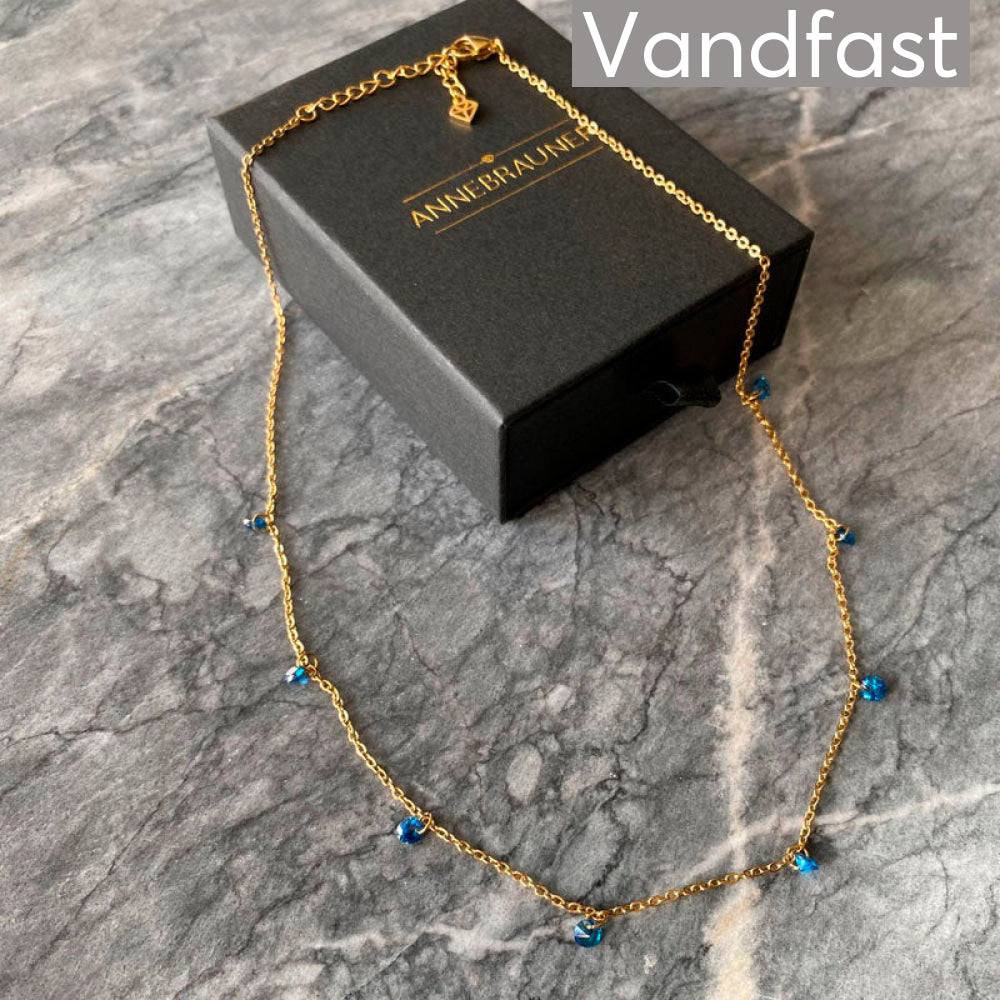 Annebrauner Classy Necklace Sapphire Blue