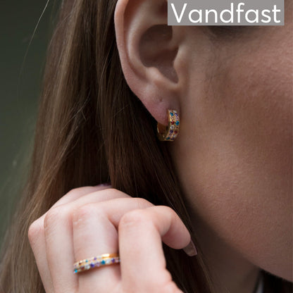 Annebrauner Creole Double Line Multicolor Ørering