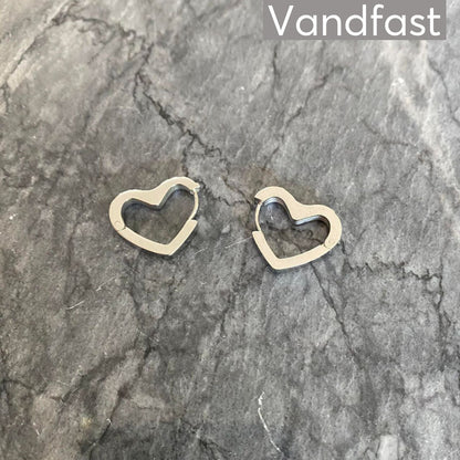 Annebrauner Creole Heart Earrings