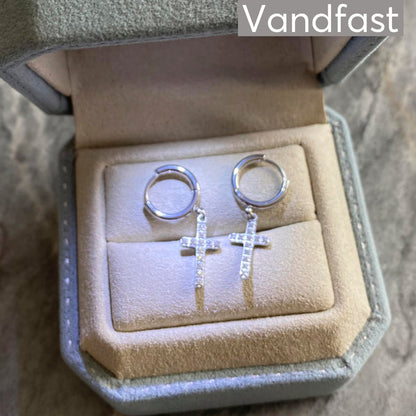 Annebrauner Cross Deluxe Earrings