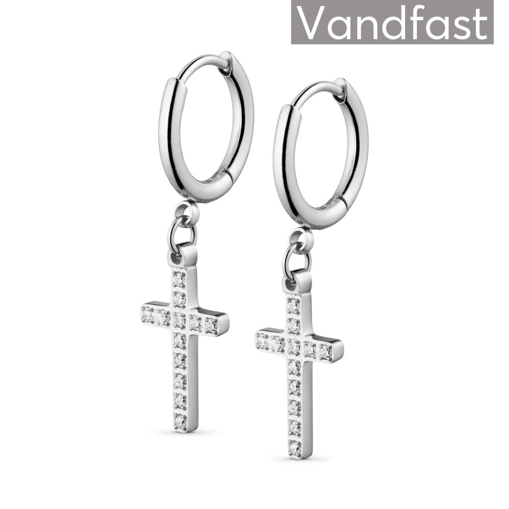 Annebrauner Cross Deluxe Earrings