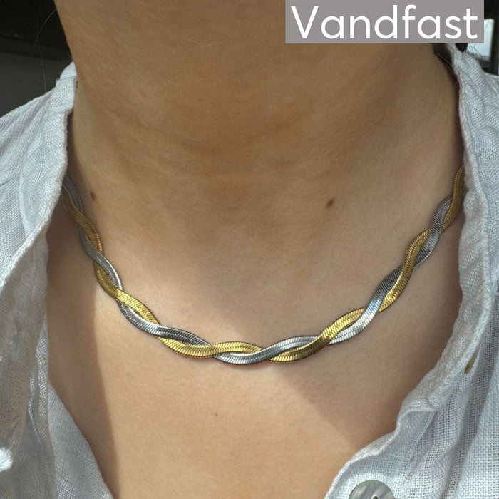 Annebrauner Double Cobra Mix Necklace