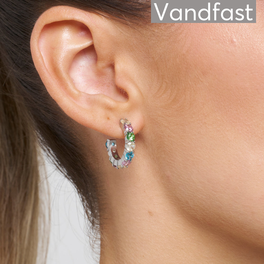 Annebrauner Dreamy Multicolor Creole Earrings