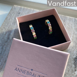 Annebrauner Dreamy Multicolor Creole Earrings