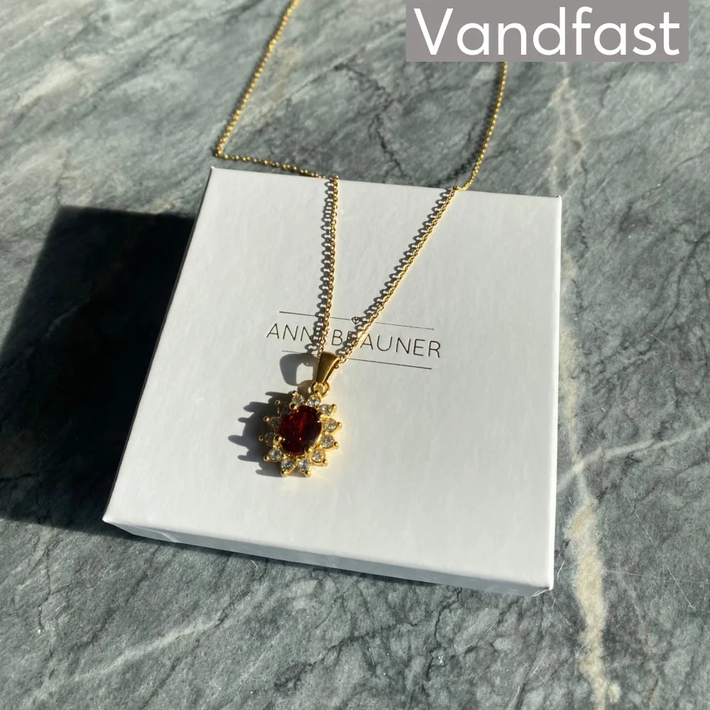 Annebrauner Esmeralda Red Necklace