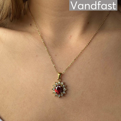 Annebrauner Esmeralda Red Necklace