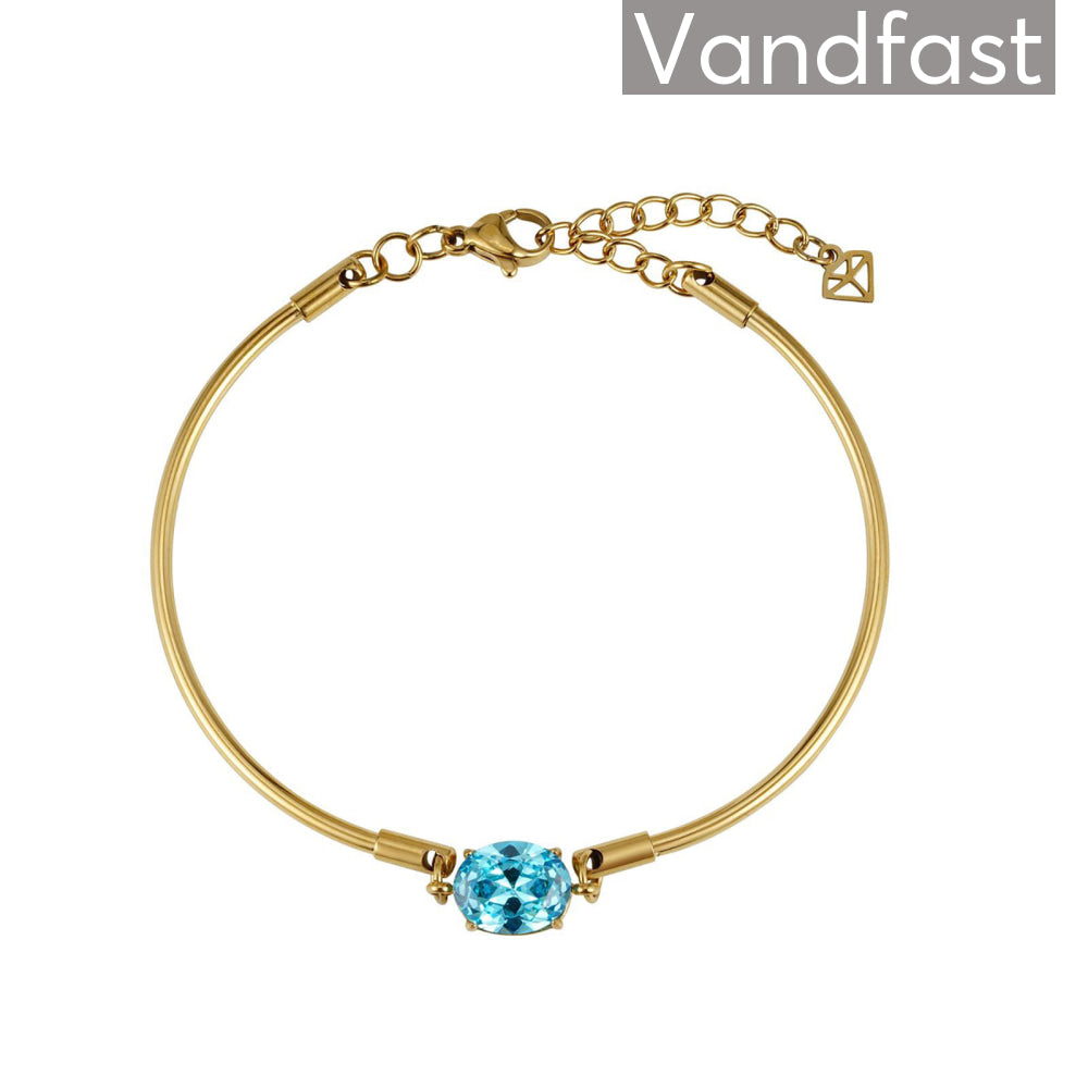 Annebrauner Flora Bracelet Aquamarine