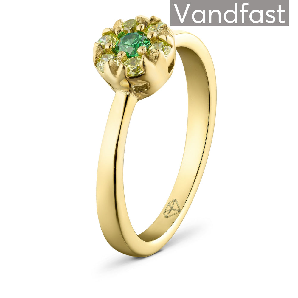 Annebrauner Flower Ring