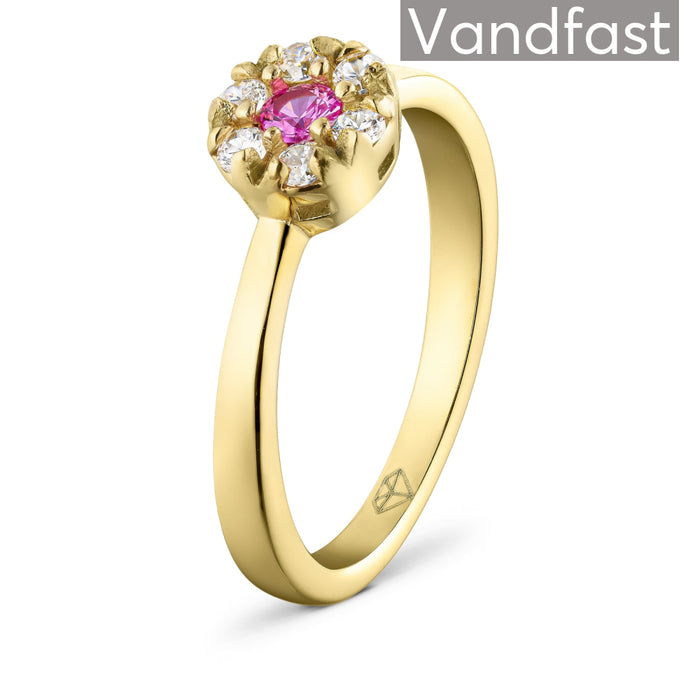 Annebrauner Flower Ring