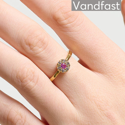 Annebrauner Flower Ring