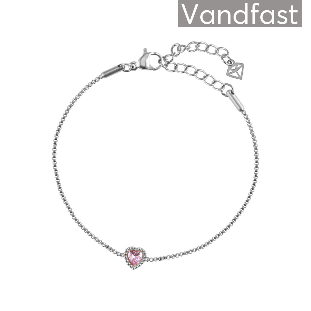 Annebrauner Heart Bracelet Pink