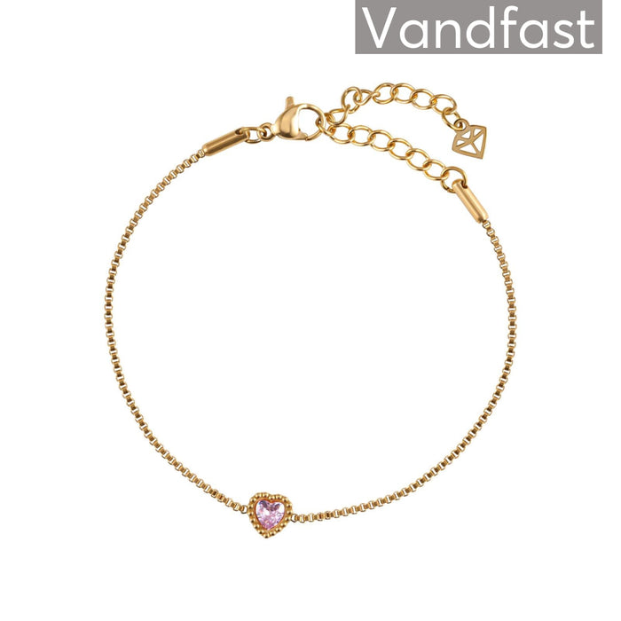 Annebrauner Heart Bracelet Pink