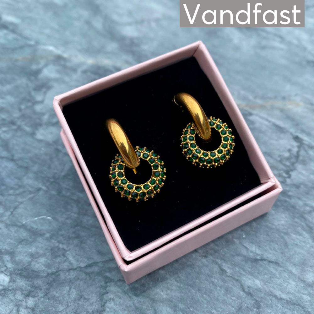 Annebrauner Lausanne Green Earrings