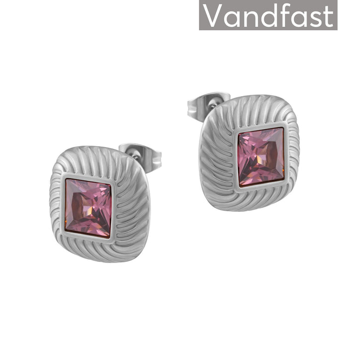 Annebrauner Milano Earrings Rhodolite