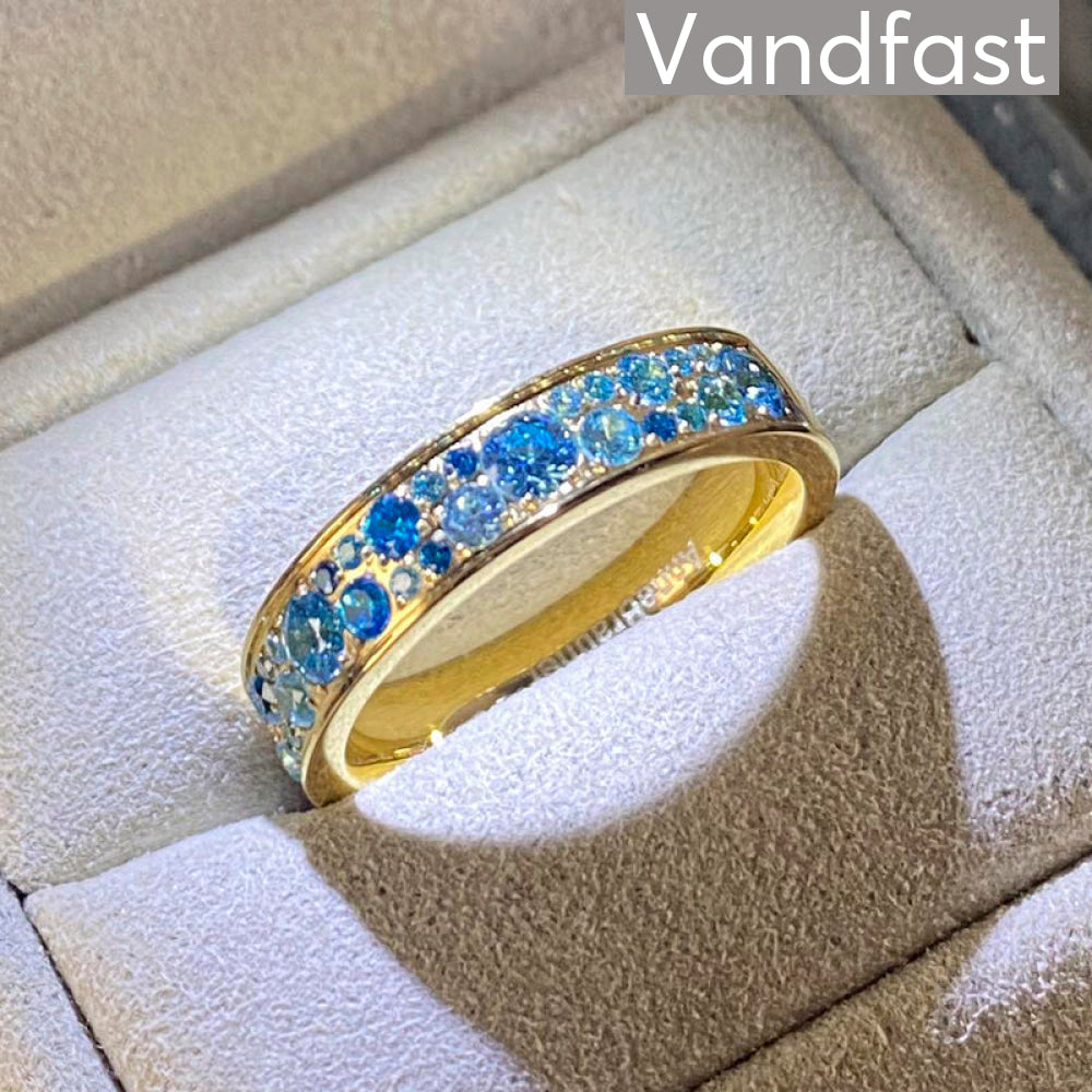 Annebrauner Multicolor Sparkling Mix Blue Ring