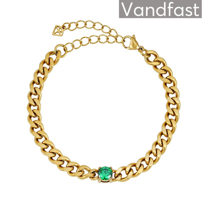 Annebrauner Panzer Green Bracelet