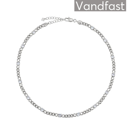 Annebrauner Panzer Necklace Clear