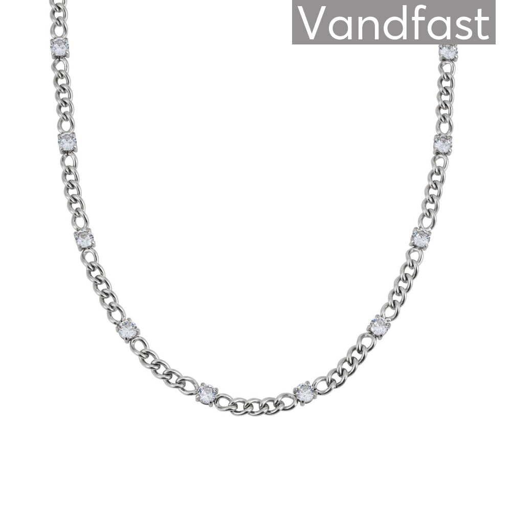 Annebrauner Panzer Necklace Clear