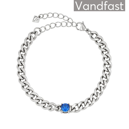 Annebrauner Panzer Sapphire Blue Bracelet