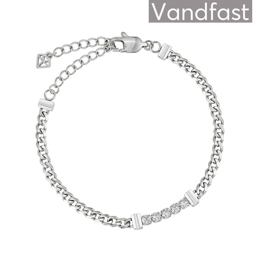 Annebrauner Panzer Tennis Clear Bracelet