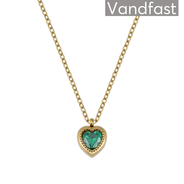 Annebrauner Passion Heart Necklace Green