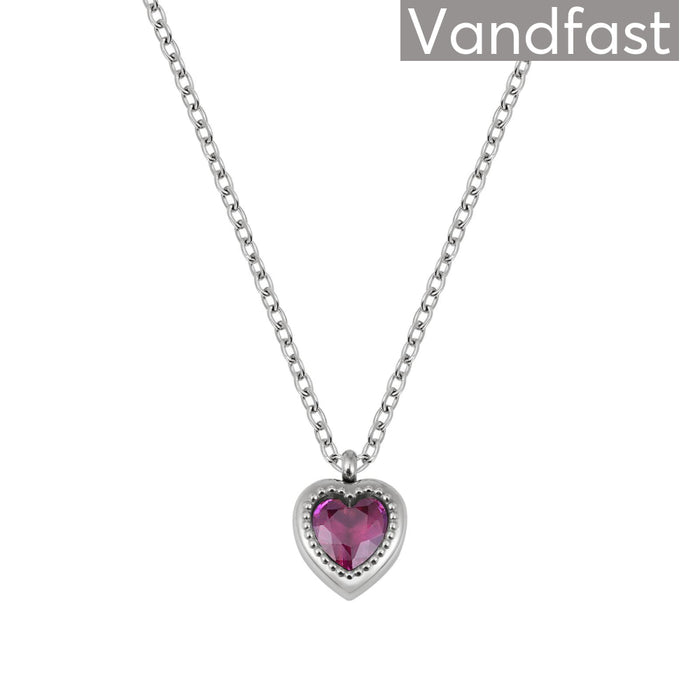 Annebrauner Passion Heart Necklace Rose