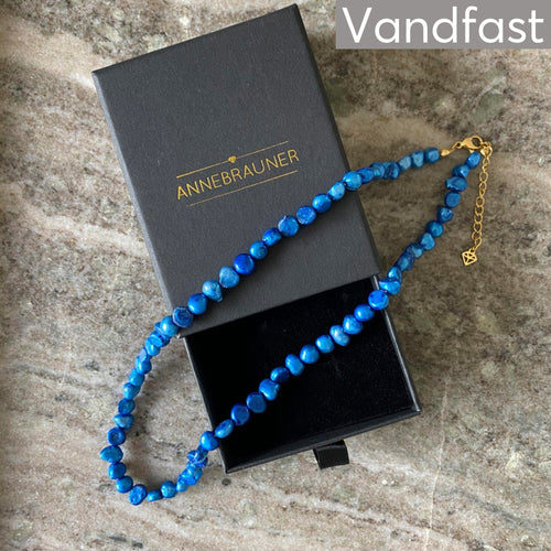 Annebrauner Pearl Blue Necklace