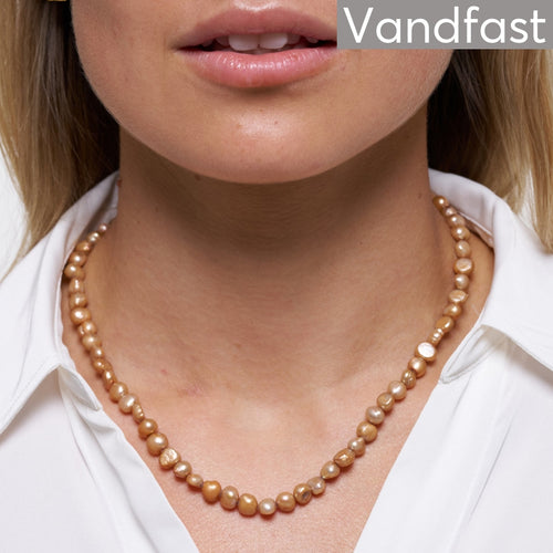 Annebrauner Pearl Champagne Necklace