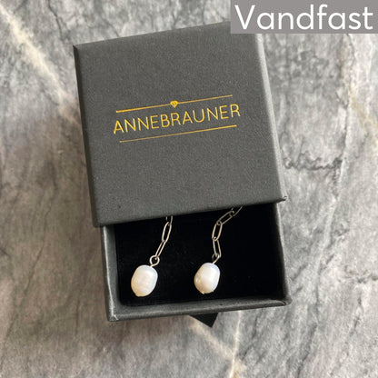 Annebrauner Pearl Link Earrings