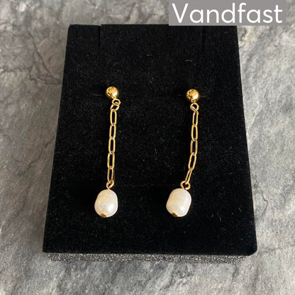 Annebrauner Pearl Link Earrings