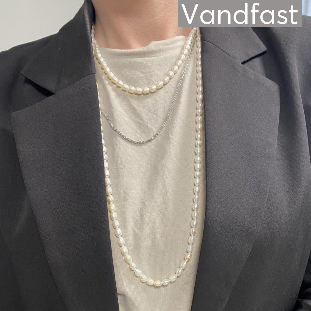 Annebrauner Pearl Necklace 80Cm