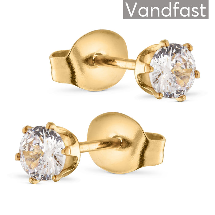 Annebrauner Princess 4Mm Earrings