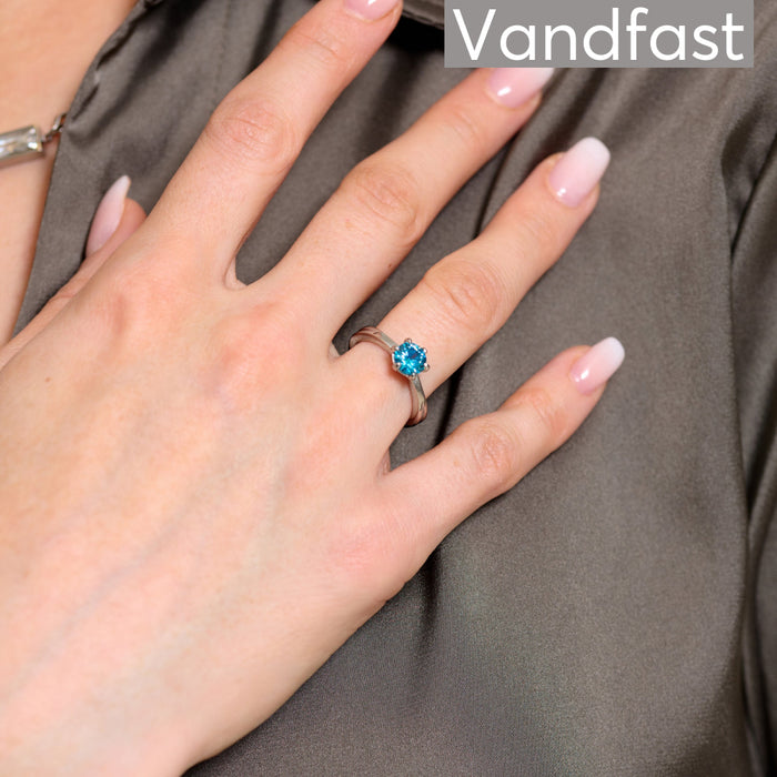 Annebrauner Princess Ring Aqua Blue